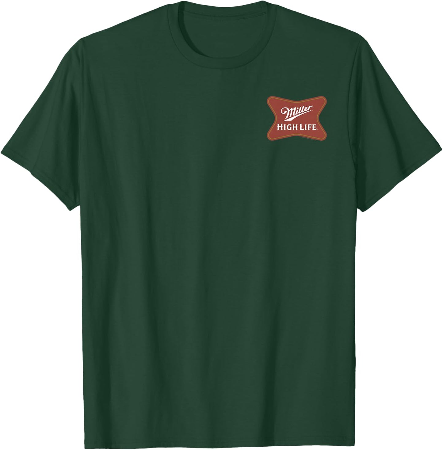 Coors Classic Miller High Life Front and Back T-Shirt - T-Shirt | Forest