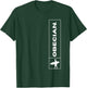 Obecian : Ocean Beach Surfer : San Diego, California T-Shirt - T-Shirt | Forest