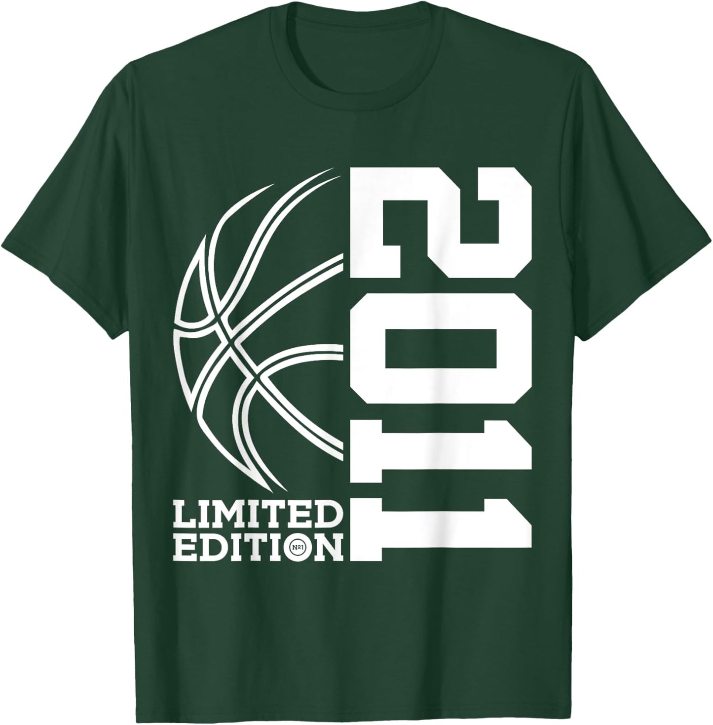 14th BIRTHDAY BASKETBALL LIMITED EDITION 2011 T-Shirt - T-Shirt | Forest