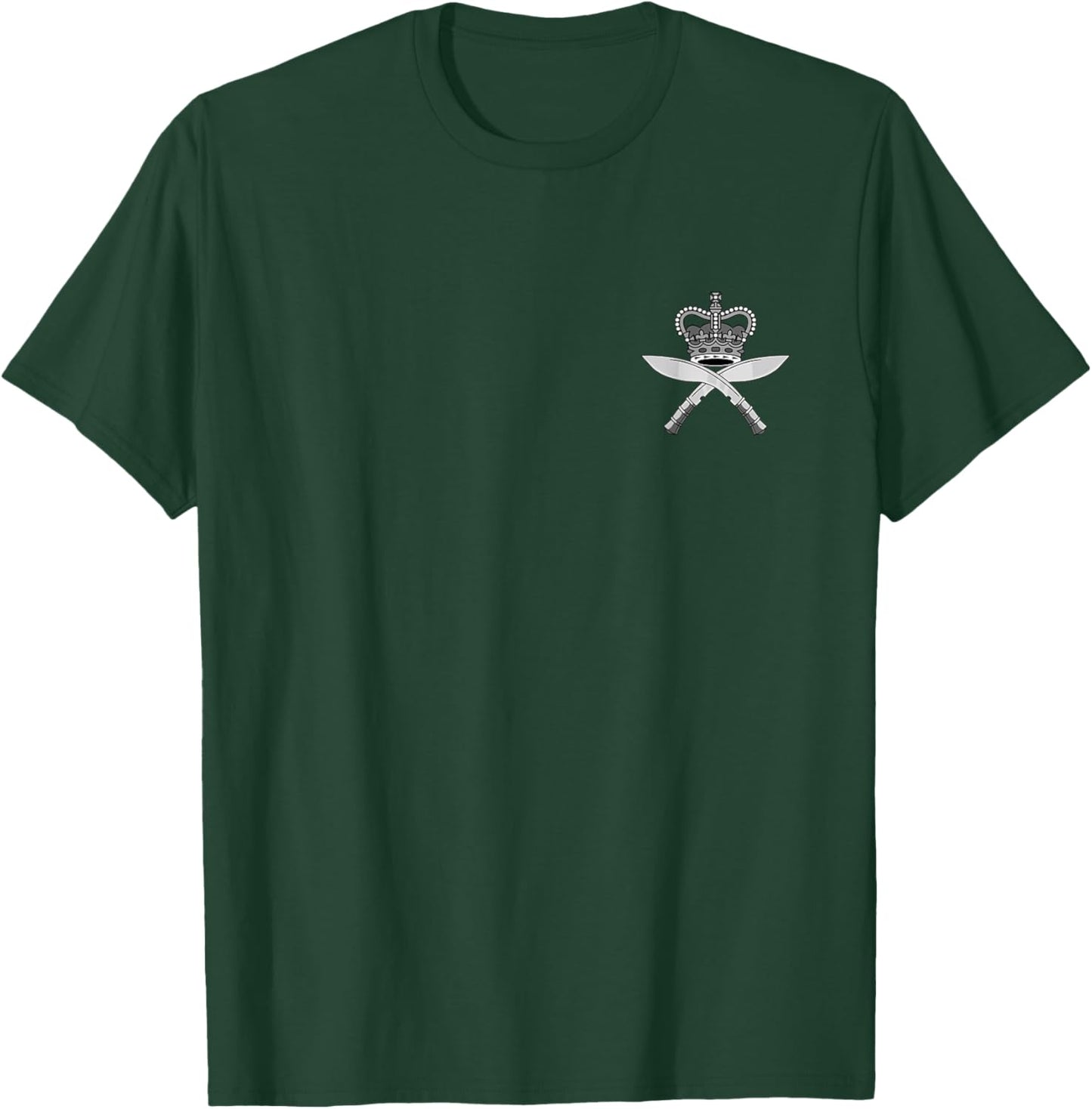 Brigade of Gurkhas UK Army Gurkha Rifles British Special Force Military T-Shirt - T-Shirt | Forest