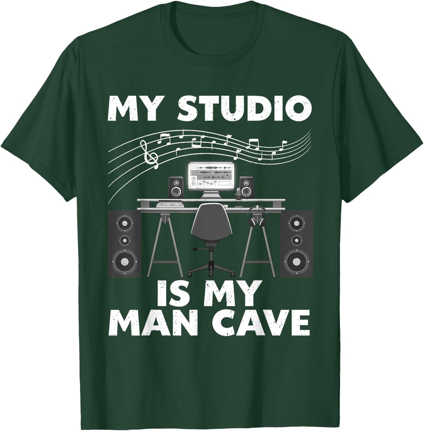 Cool Music Producer Art Women Hip Hop EDM Production T-Shirt - T-Shirt | Forest
