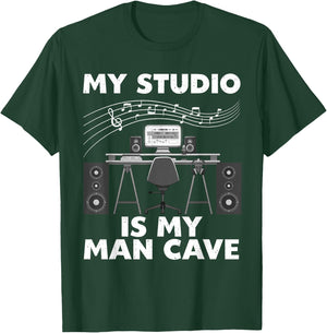 Cool Music Producer Art Women Hip Hop EDM Production T-Shirt - T-Shirt | Forest