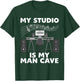 Cool Music Producer Art Women Hip Hop EDM Production T-Shirt - T-Shirt | Forest
