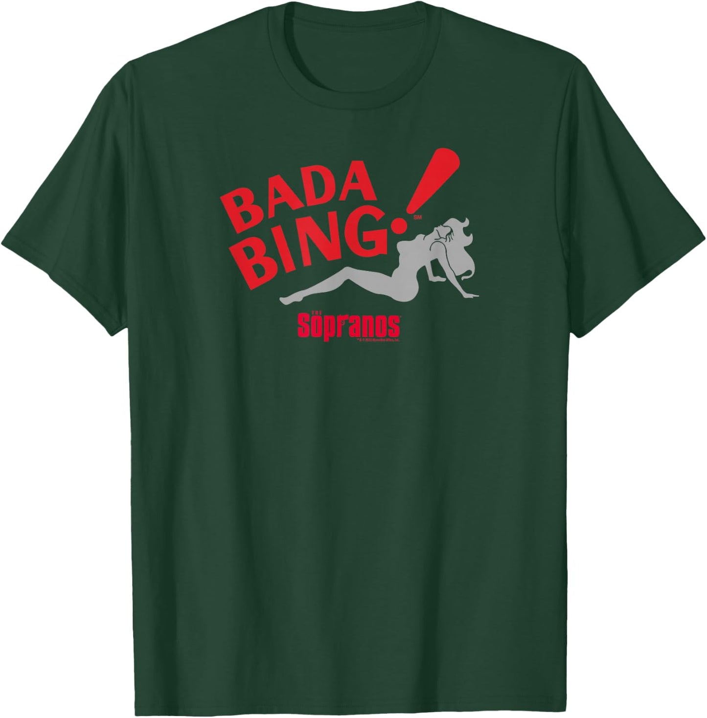 The Sopranos Bada Bing! Adult T-Shirt - T-Shirt | Forest