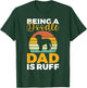 Being a Doodle Dad is ruff Golden Doodle Dad T-Shirt - T-Shirt | Forest
