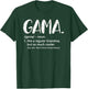 Gama Shirts Mothers Day idea Cute Grandma Gama T-Shirt - T-Shirt | Forest