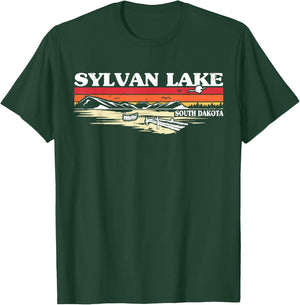Fishing Boating Camping Lake Vacation Sylvan Lake T-Shirt - T-Shirt | Forest