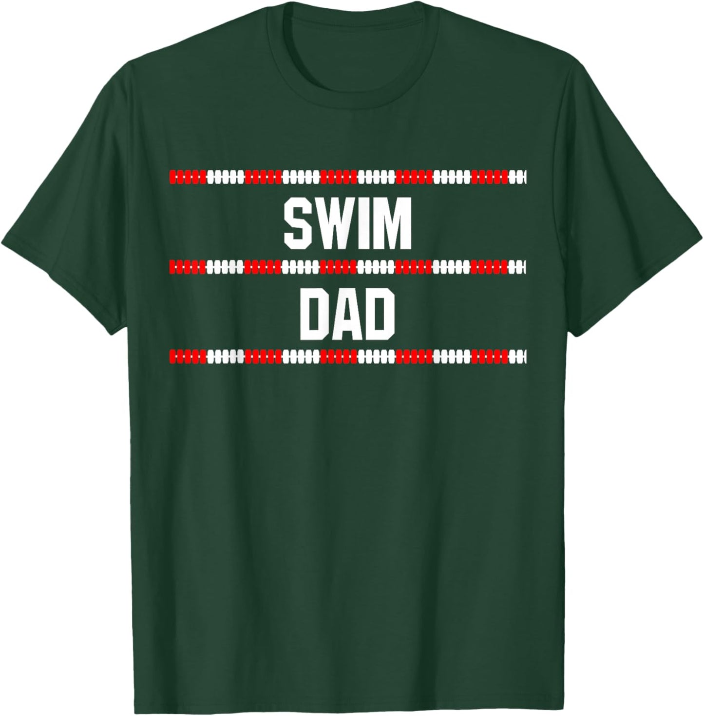 Swim Dad T Shirt T-Shirt - T-Shirt | Forest