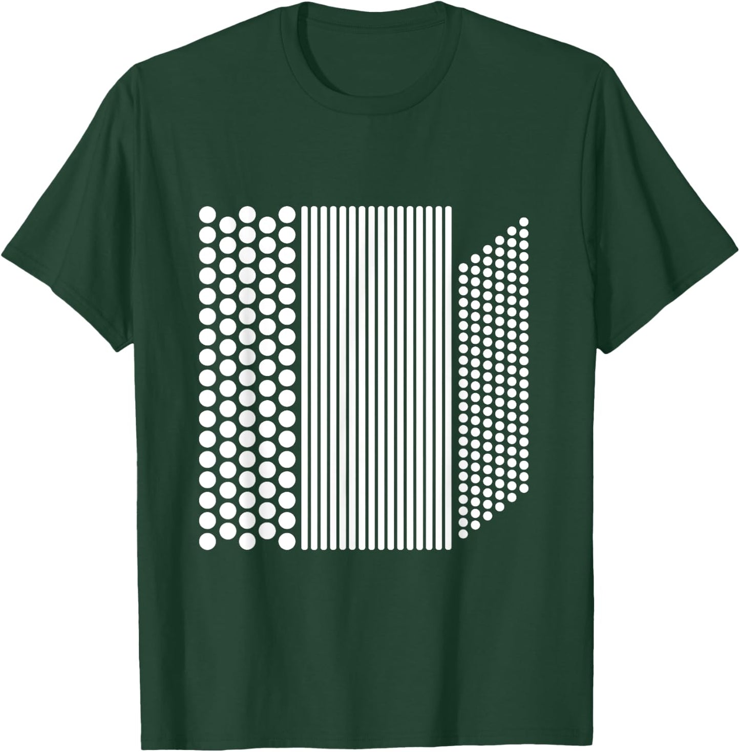 Button Accordion - Accordion Accordionist Accordion Player T-Shirt - T-Shirt | Forest