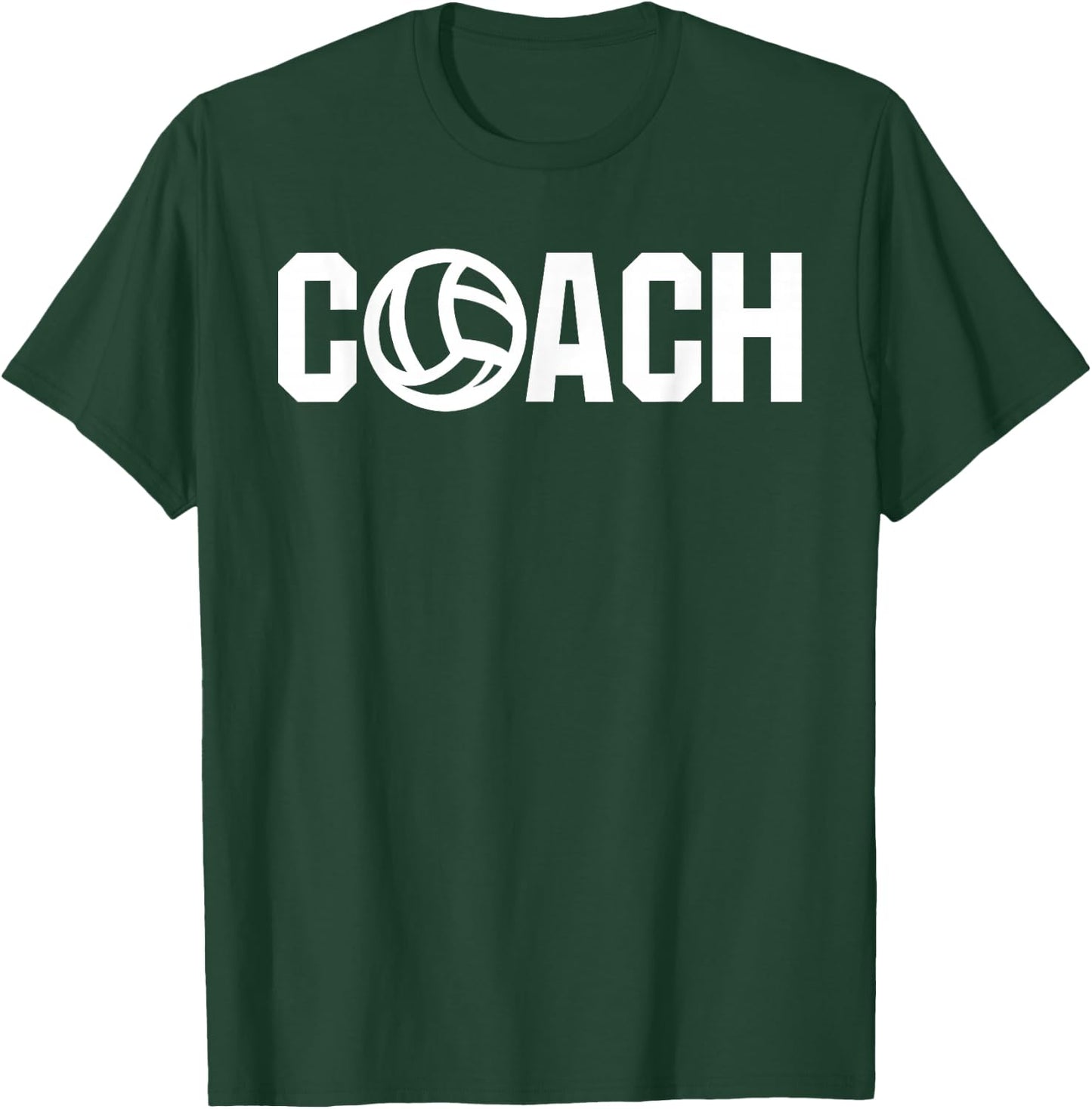 Volleyball Sport Coach Team Player T-Shirt - T-Shirt | Forest