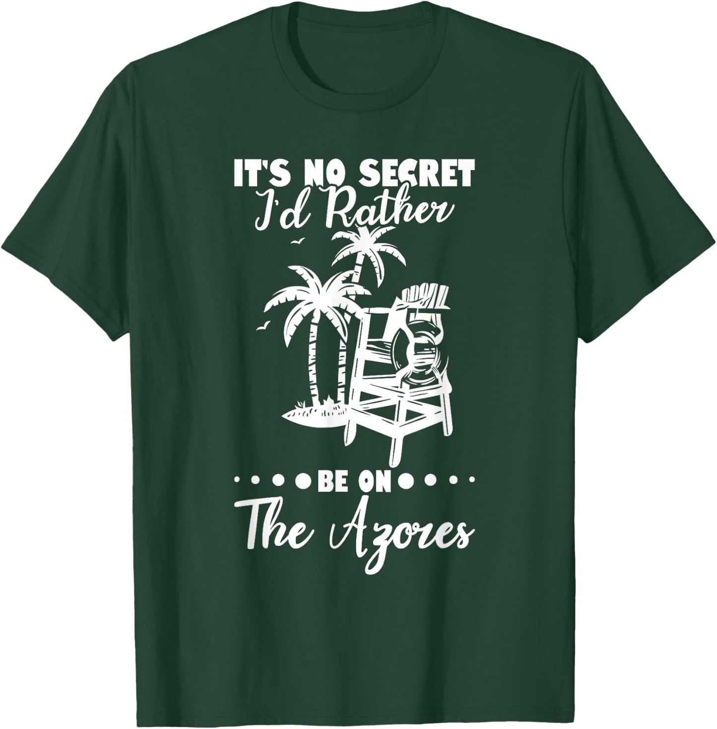 Azores Summer Vacation Family Trip Beach Vacay Azores Women T-Shirt - T-Shirt | Forest