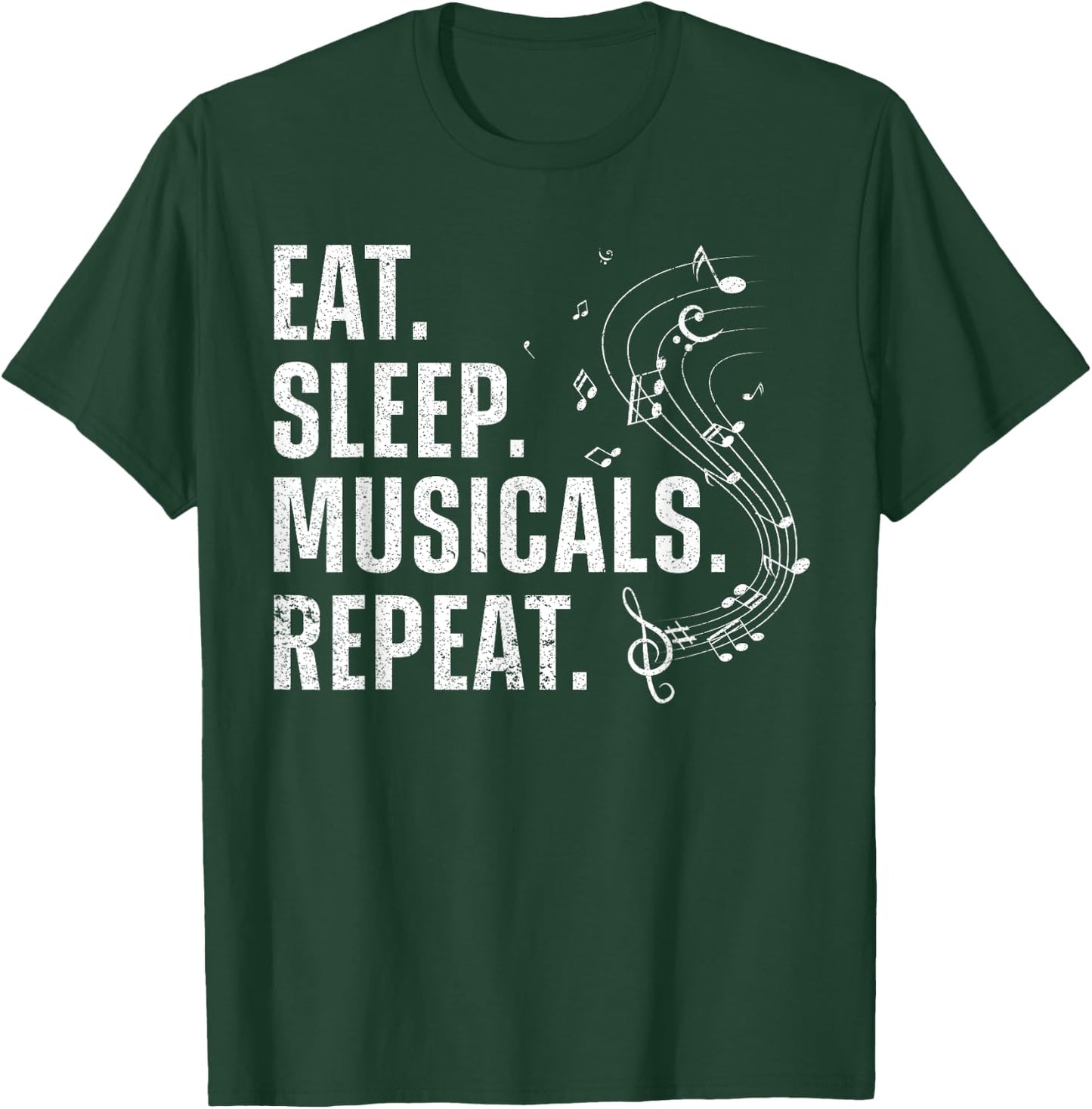 Cool Musical Design Women Broadway Musical Theatre T-Shirt - T-Shirt | Forest