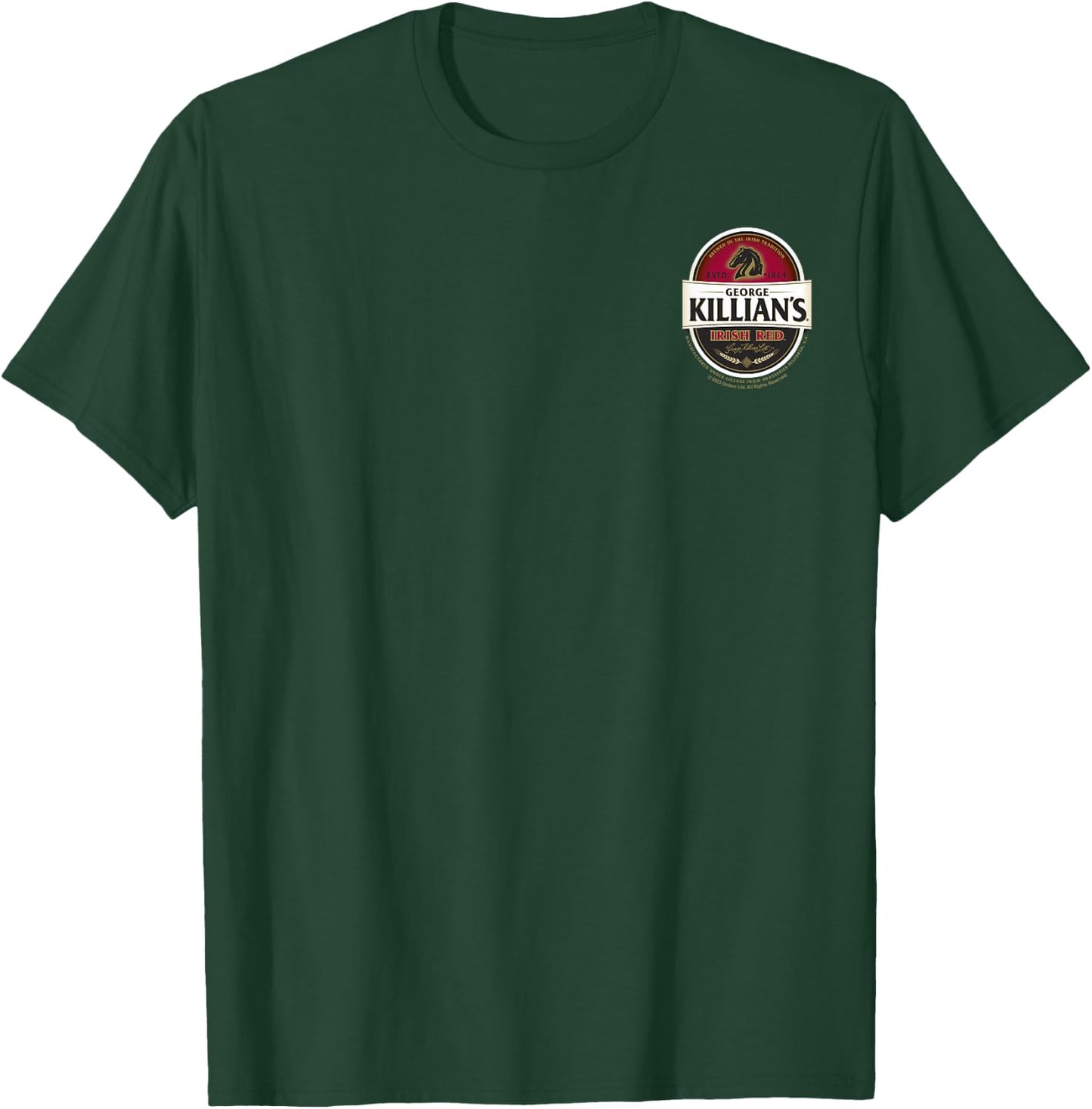 Coors Brewing Company George Killian's Small Pocket Logo T-Shirt - T-Shirt | Forest