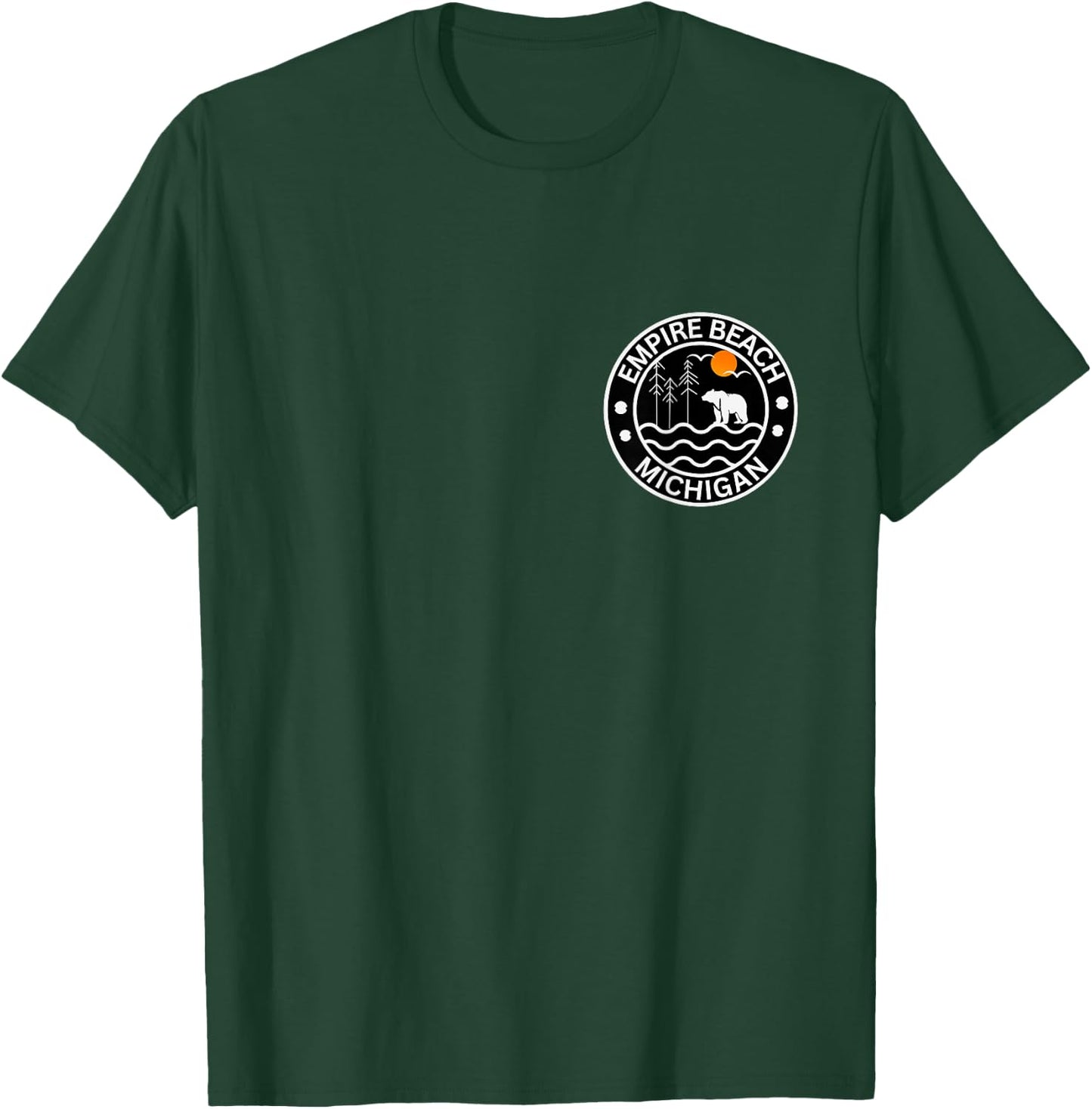 Empire Beach Michigan Women Girls Kids T-Shirt - T-Shirt | Forest