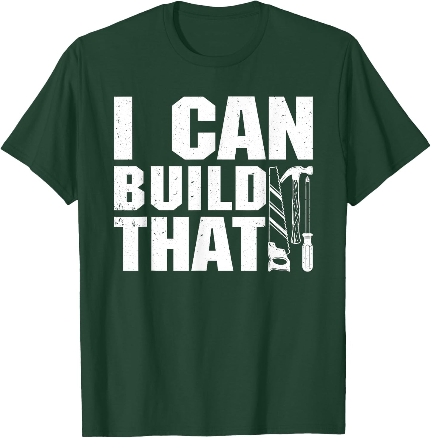 Cool Carpenter Dad Carpenters Woodworker Handyman T-Shirt - T-Shirt | Forest
