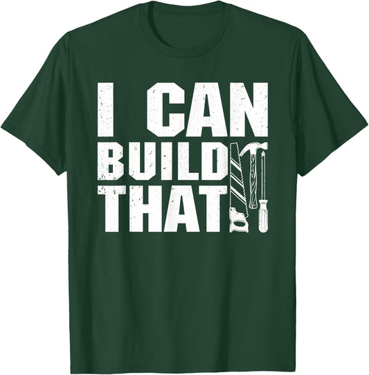 Cool Carpenter Dad Carpenters Woodworker Handyman T-Shirt - T-Shirt | Forest