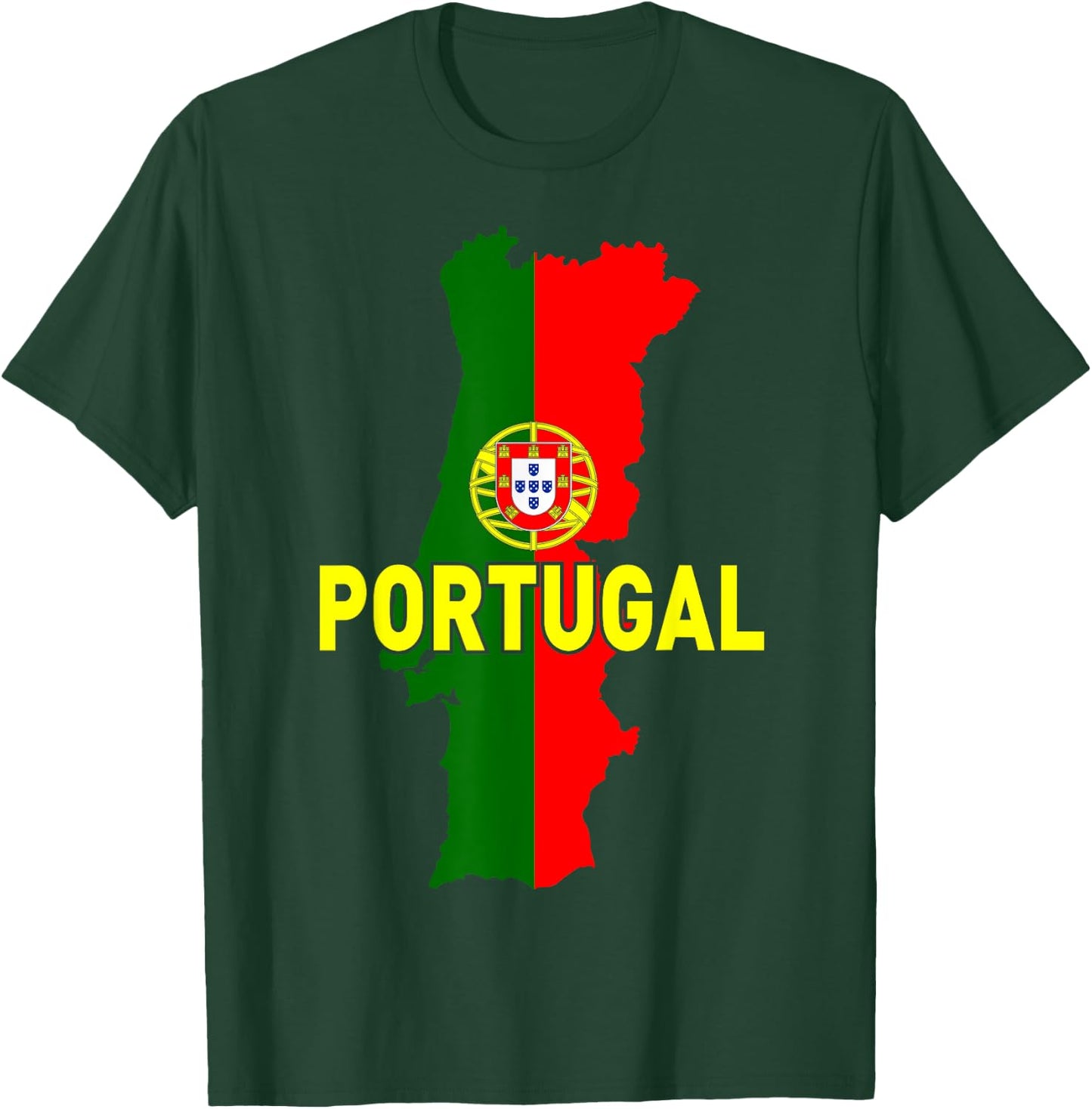 Proud Family and Patriotic Flag of Country Portugal Kids Men T-Shirt - T-Shirt | Forest