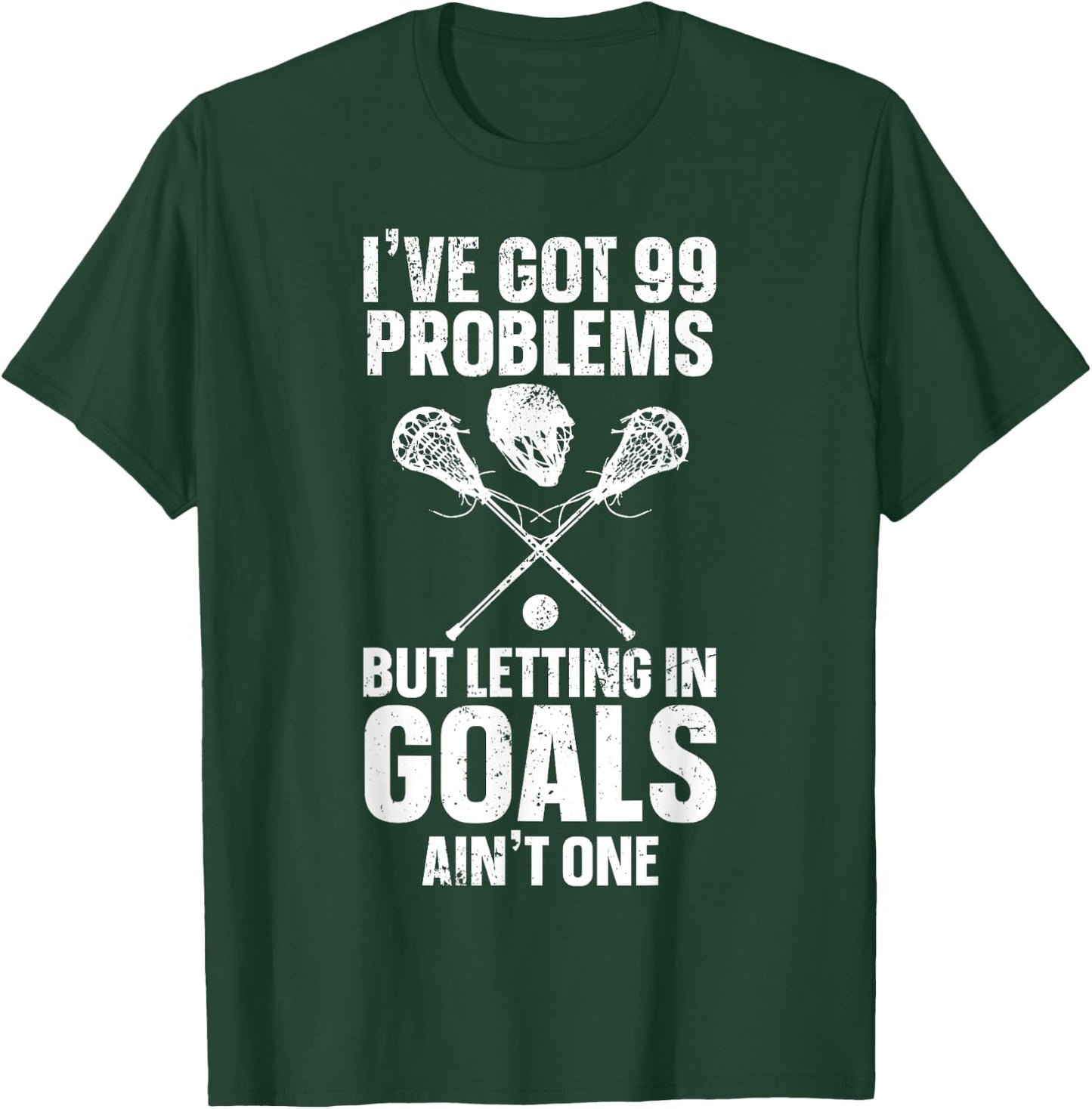Lacrosse Goalie Lax Goalkeeper Lacrosse Player Definition T-Shirt - T-Shirt | Forest