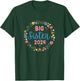 Promoted to big sister 2024 flower wreath finally big sis T-Shirt - T-Shirt | Forest