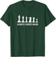 Always Three Moves Ahead Chess Club T-Shirt - T-Shirt | Forest