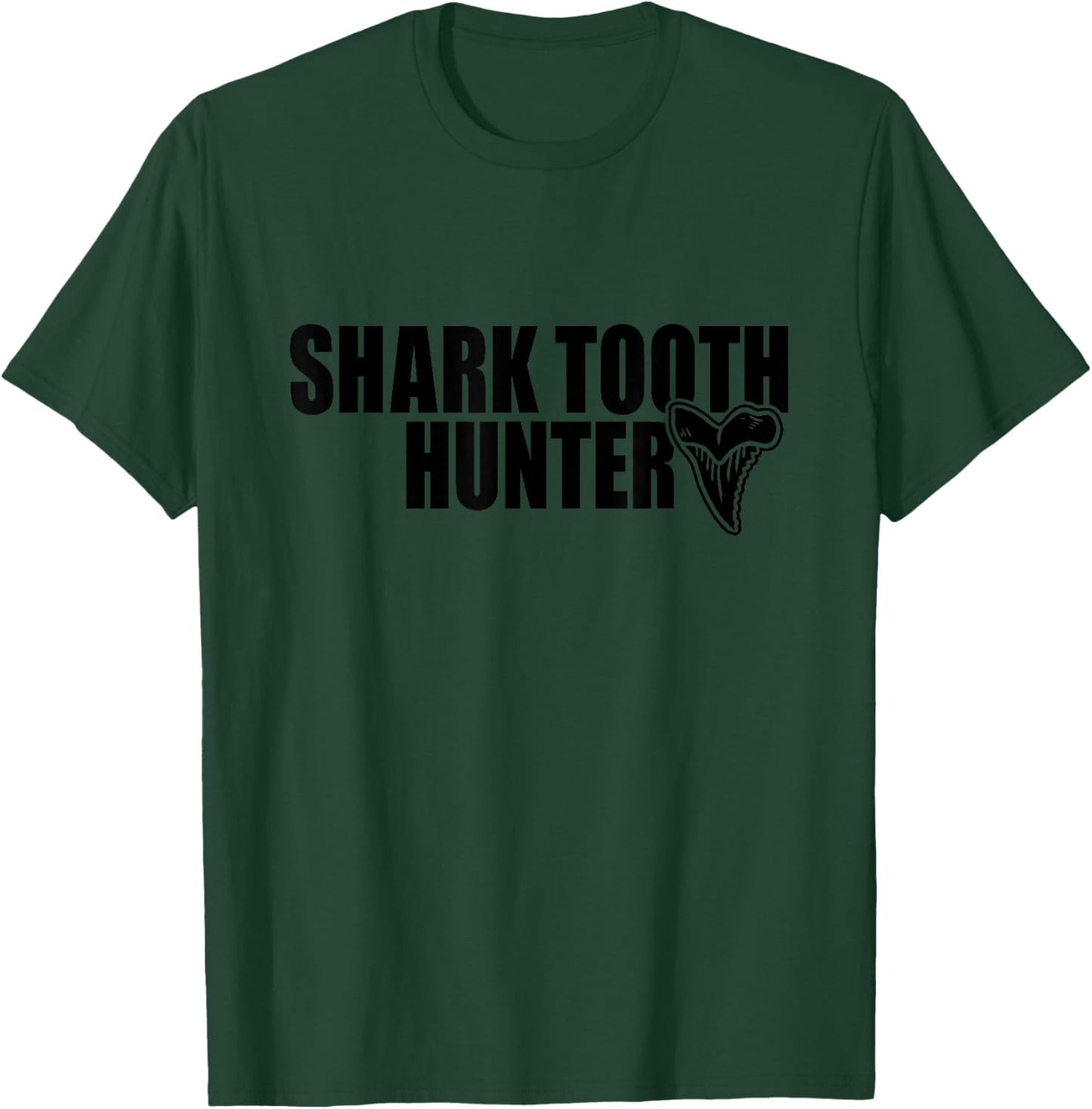 Shark Teeth Hunter Shark Teeth Collector Paleontology T-Shirt - T-Shirt | Forest