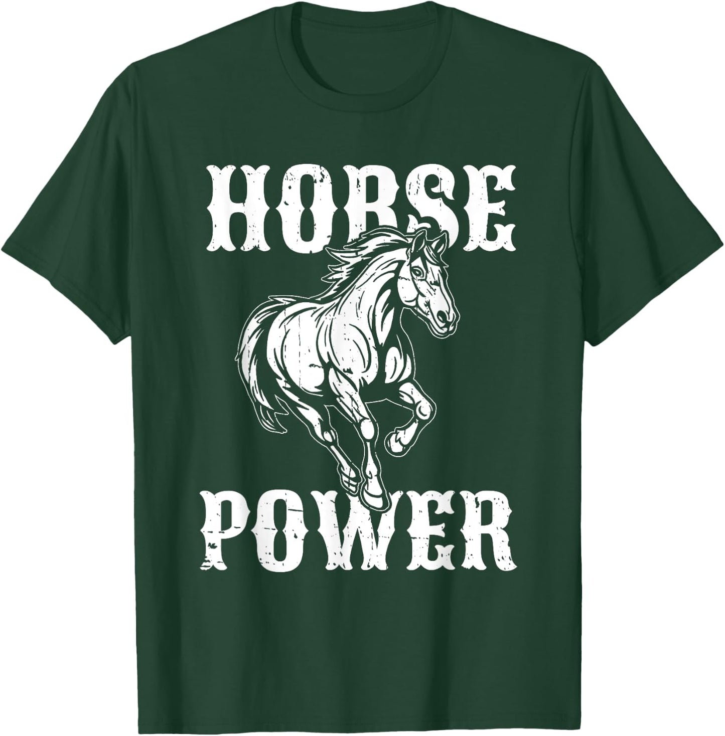 Horse Power T-Shirt - T-Shirt | Forest