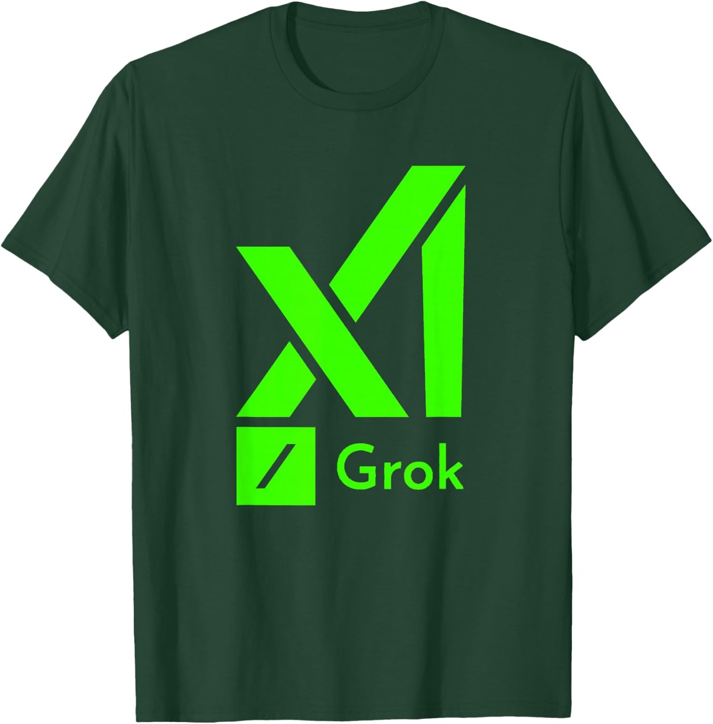 Grok AI - Artificial Intelligence for Freedom of Speech T-Shirt - T-Shirt | Forest