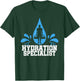 Hydration Specialist Team Manager Football Hydrated Waterboy T-Shirt - T-Shirt | Forest
