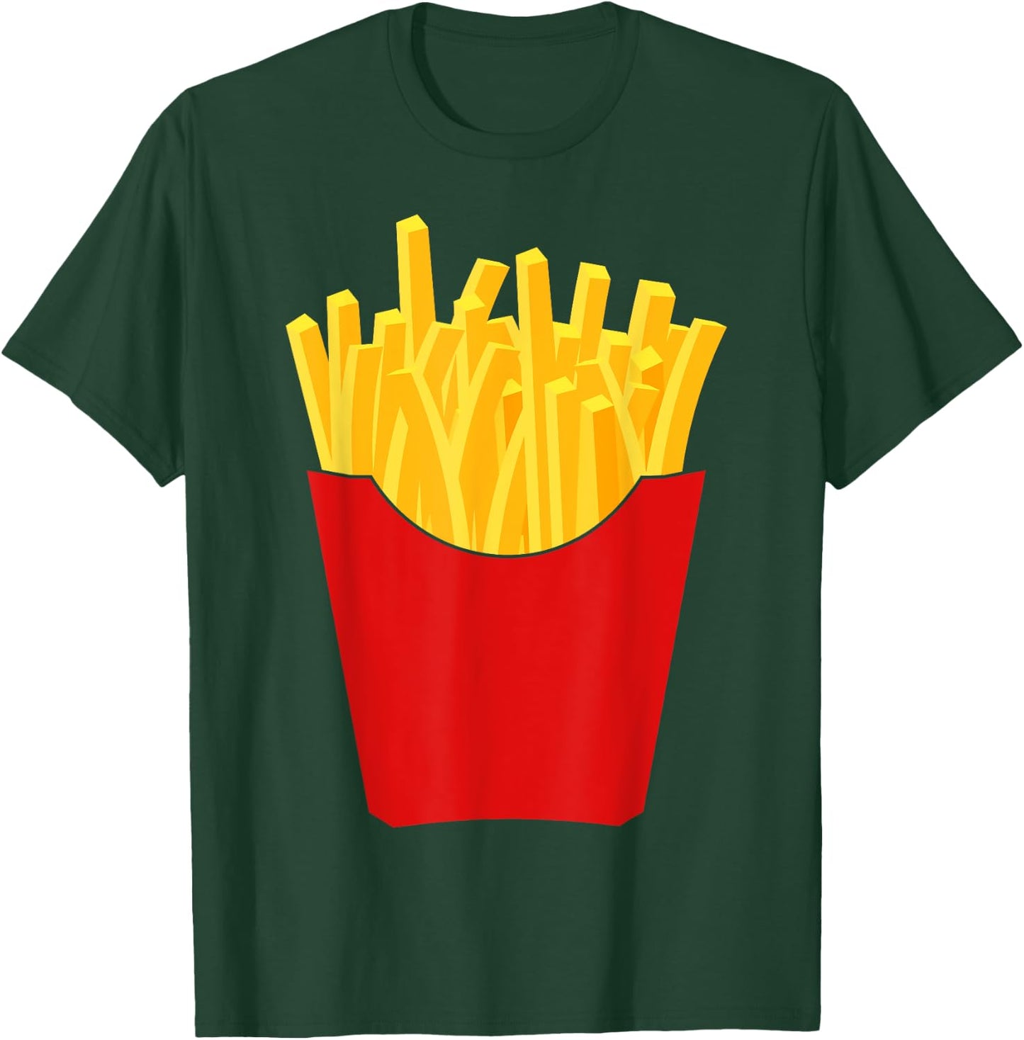 French Fries French Fry Costume Shirt T-Shirt - T-Shirt | Forest
