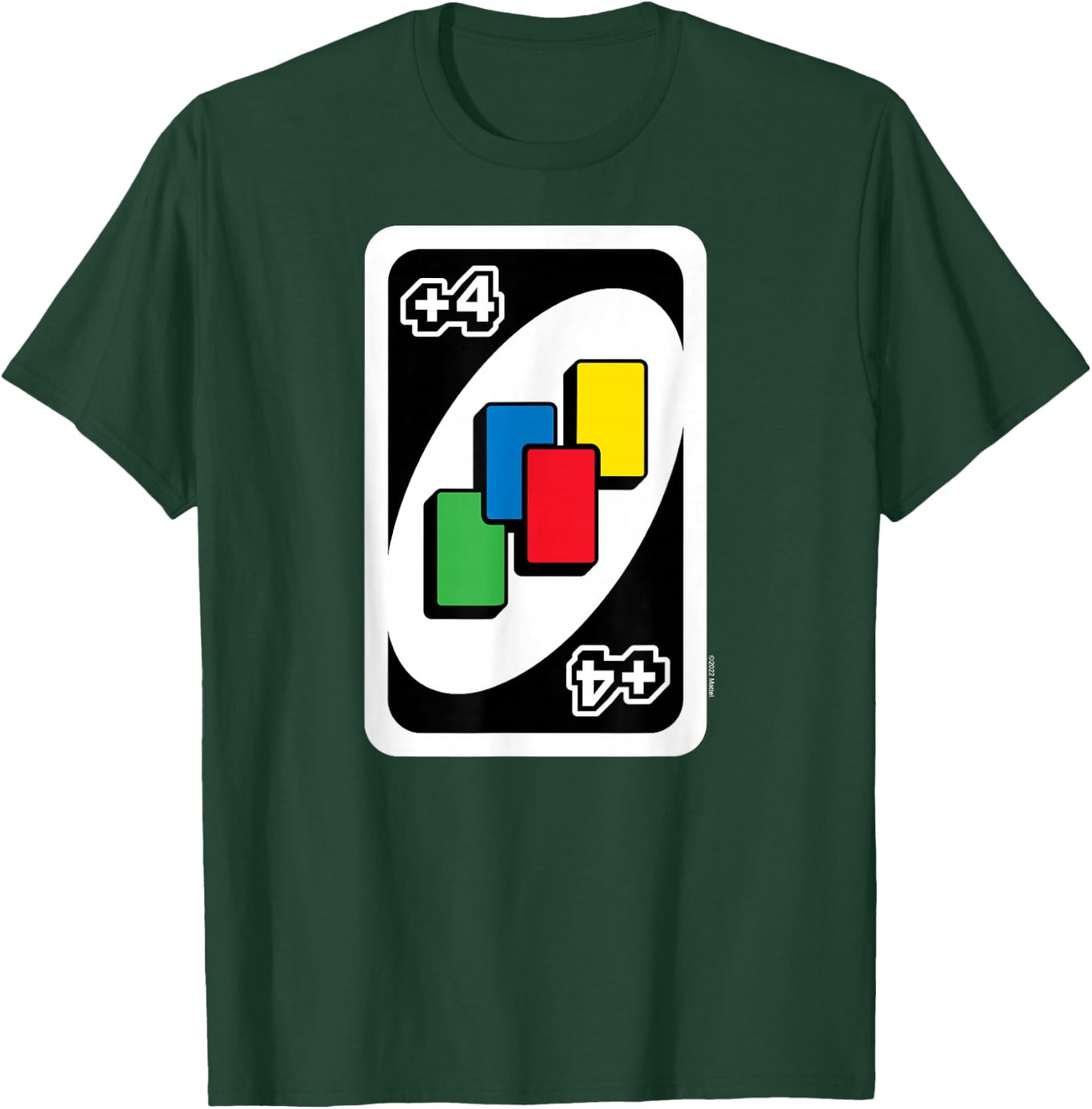 UNO - Draw Four Card T-Shirt - T-Shirt | Forest