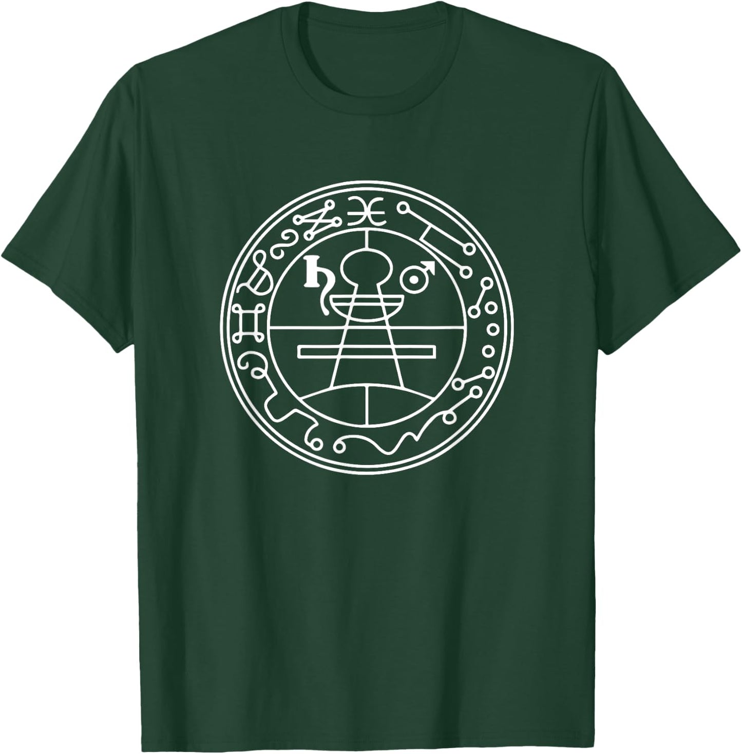 Secret Seal of Solomon, Judaism, Israel, magic, sorcery T-Shirt - T-Shirt | Forest