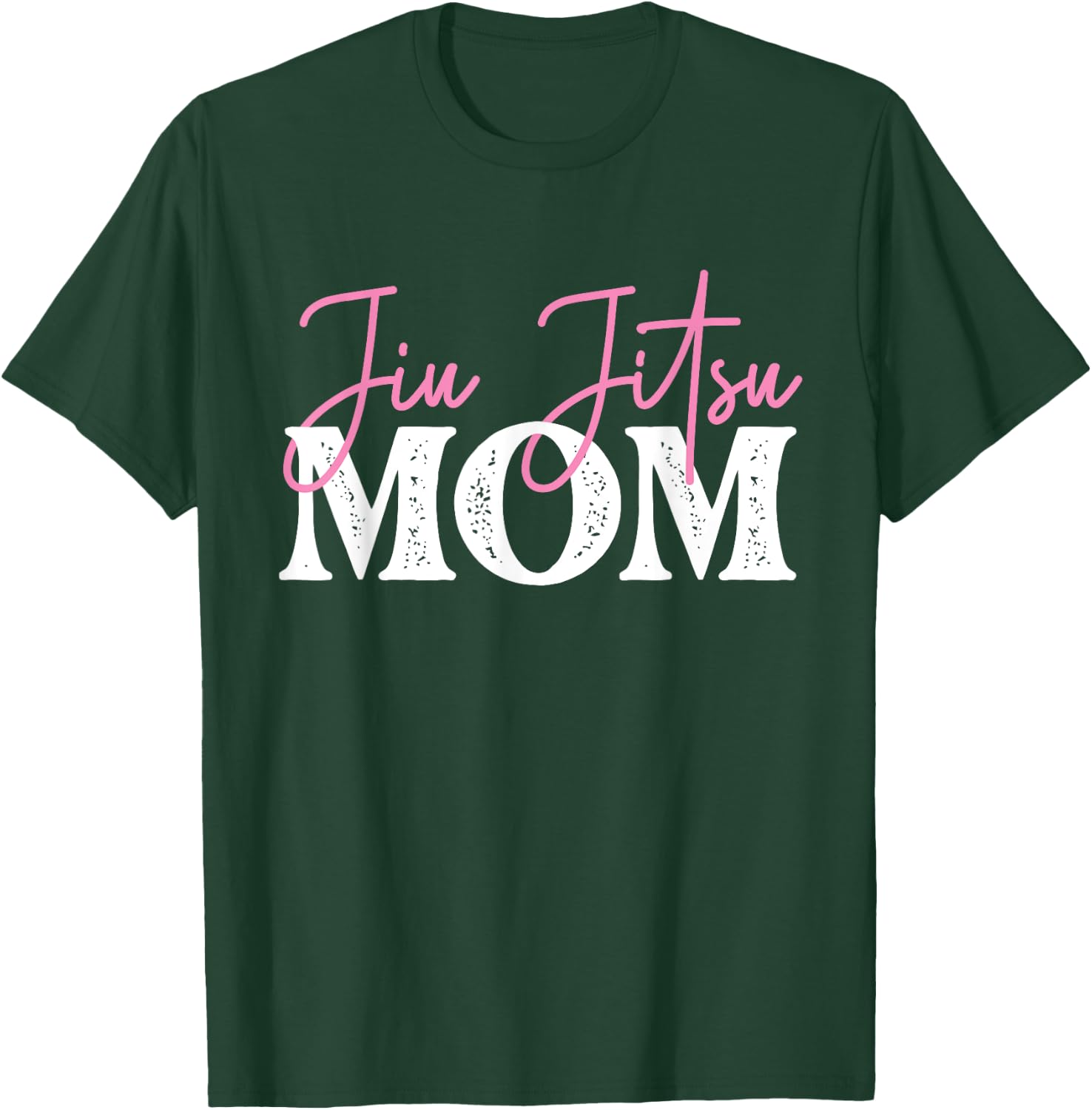 Jiu Jitsu Mom - Mothers Day Grappler Martial Arts Grappling T-Shirt - T-Shirt | Forest