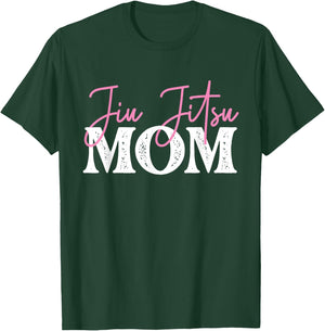 Jiu Jitsu Mom - Mothers Day Grappler Martial Arts Grappling T-Shirt - T-Shirt | Forest