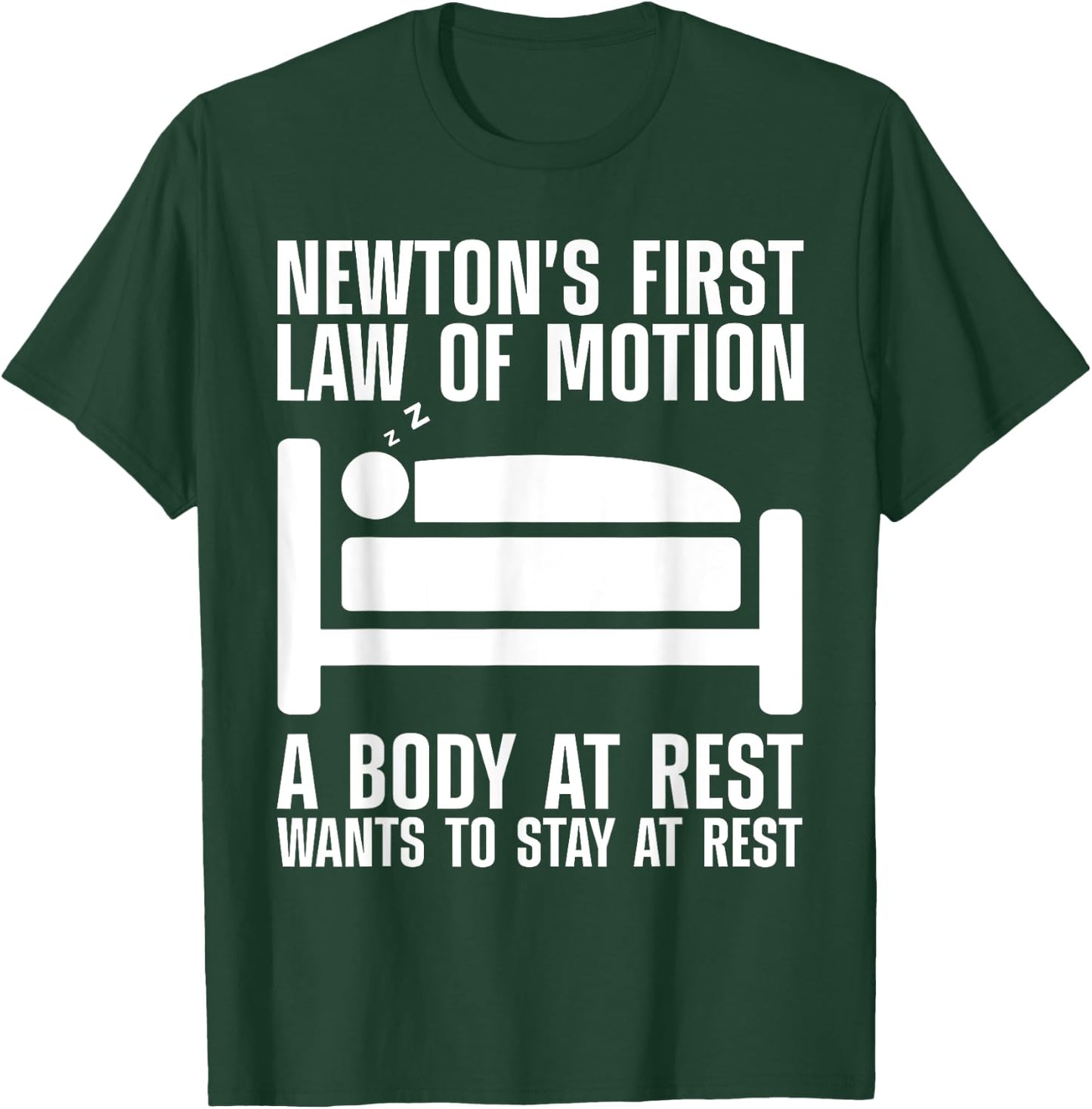Cool Newton Law Art Women Newton Law Physics Lover T-Shirt - T-Shirt | Forest