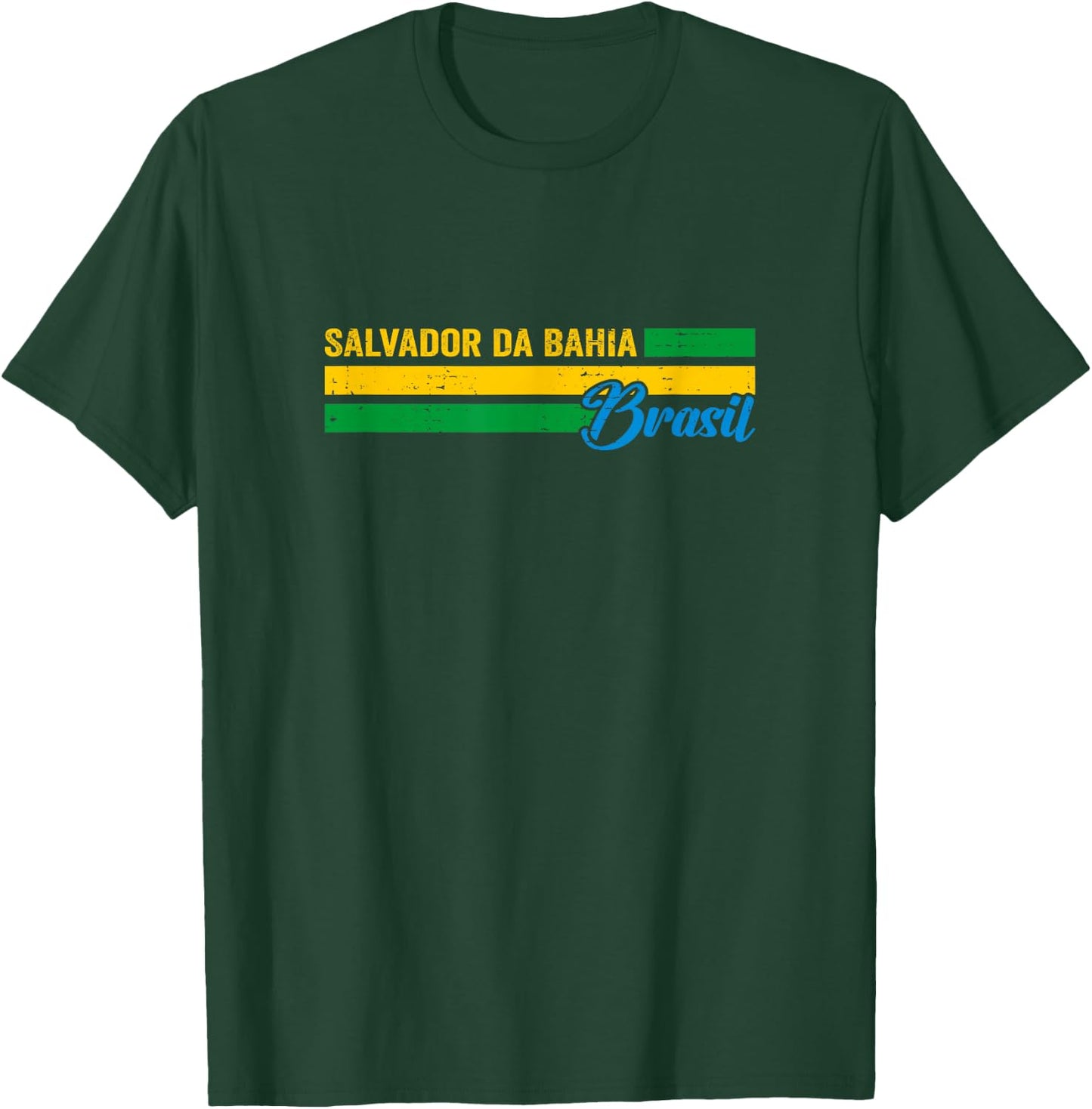 Salvador da Bahia Brazil Holiday Souvenir T-Shirt - T-Shirt | Forest