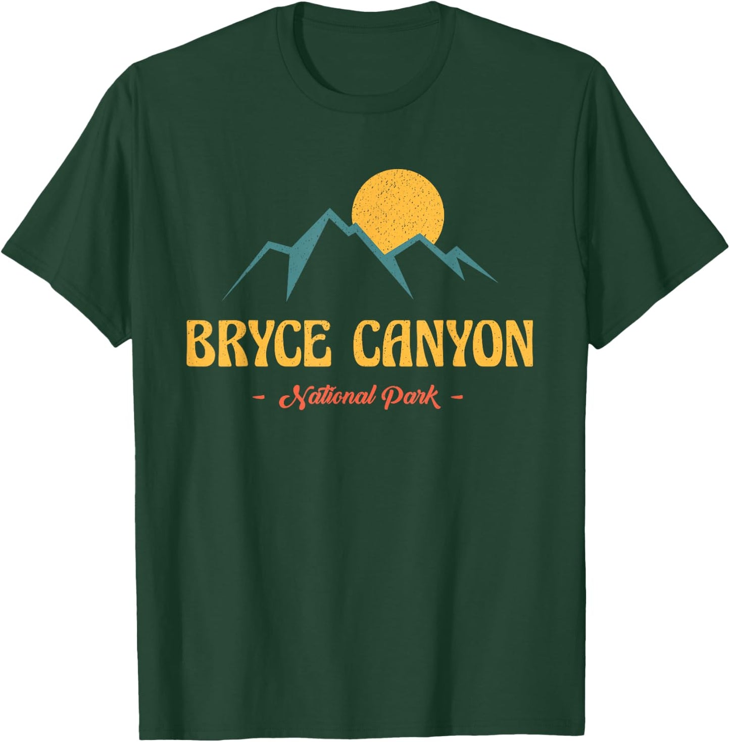US Adventure Vintage Bryce Canyon National Park Souvenirs T-Shirt - T-Shirt | Forest