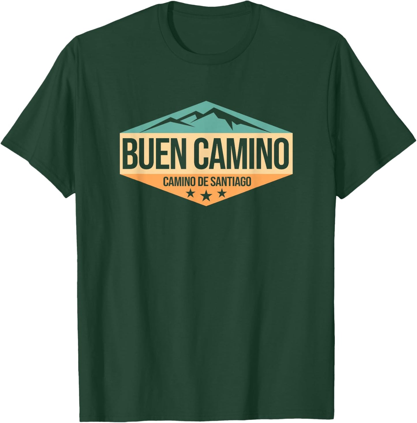 Camino de Santiago Way of Saint James T-Shirt - T-Shirt | Forest
