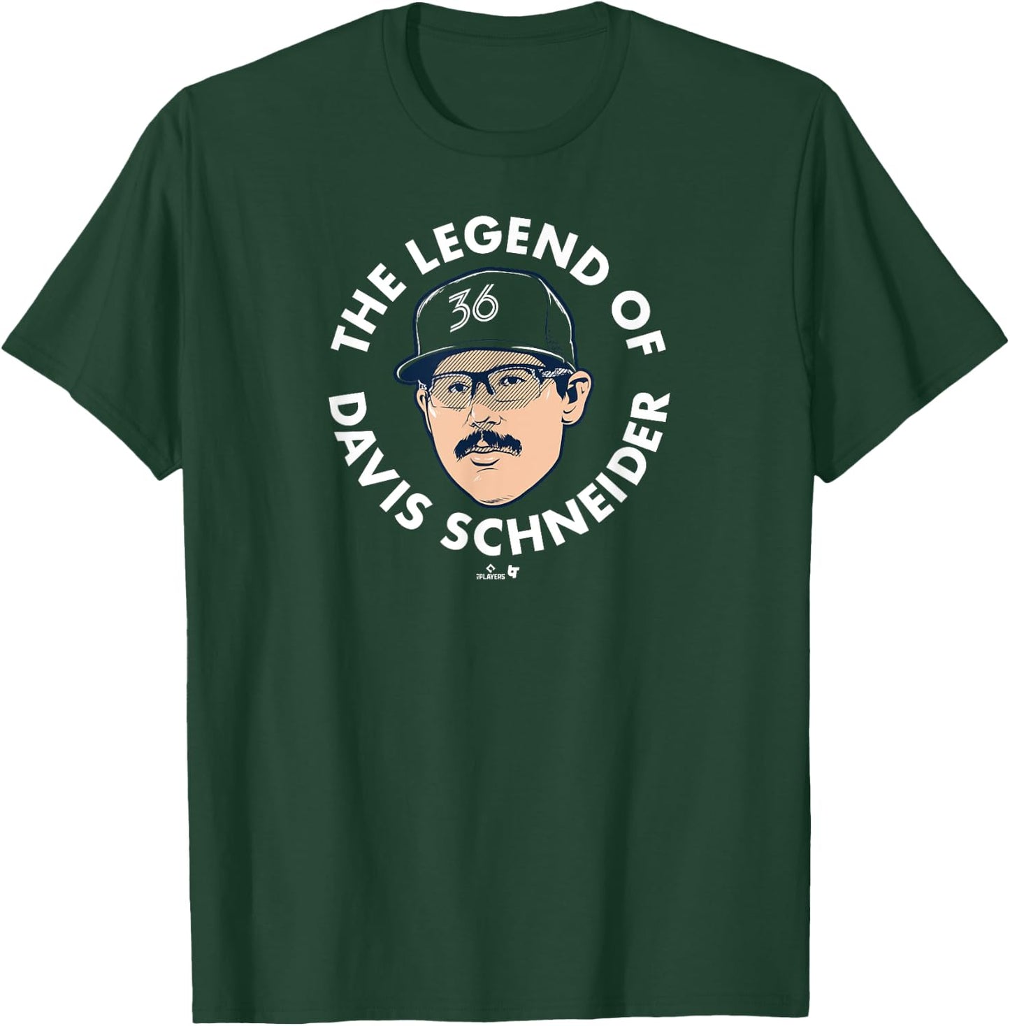 The Legend of Davis Schneider - Toronto Baseball T-Shirt - T-Shirt | Forest