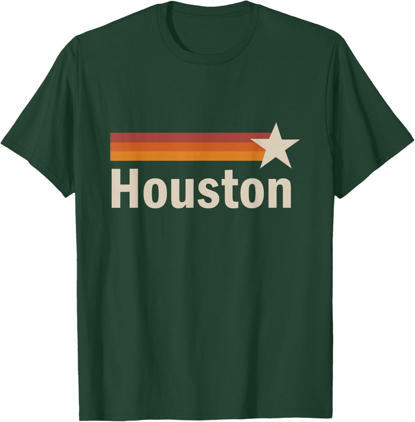 Vintage Houston Texas T-Shirt - T-Shirt | Forest