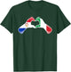 Paraguay Italy Flag - Paraguayan Italian Heart T-Shirt - T-Shirt | Forest