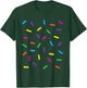 Funny Ice Cream Rainbow Sprinkles Jimmies Halloween Costume Women Kids T-Shirt - T-Shirt | Forest