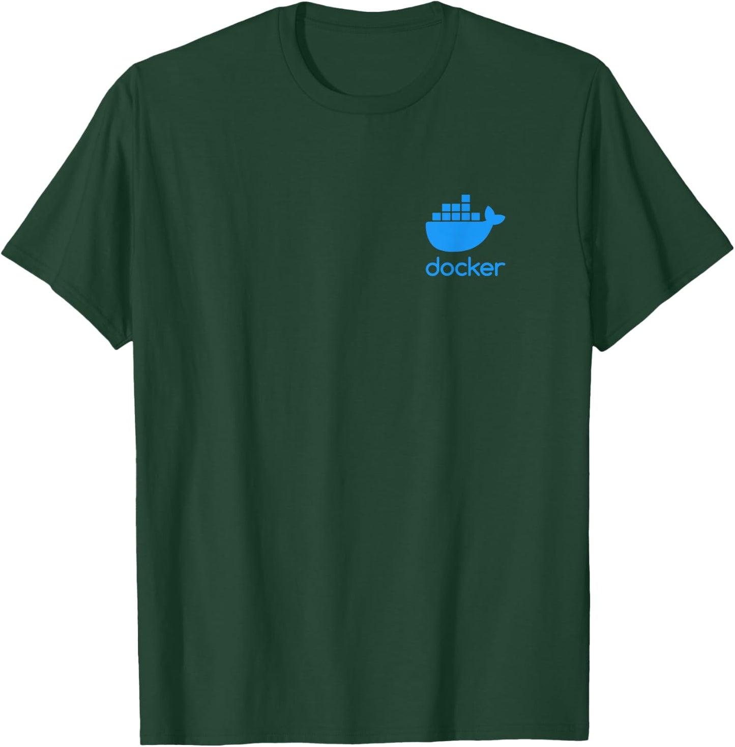 (DOUBLE SIDED) Docker - Software Programming and Developing T-Shirt - T-Shirt | Forest