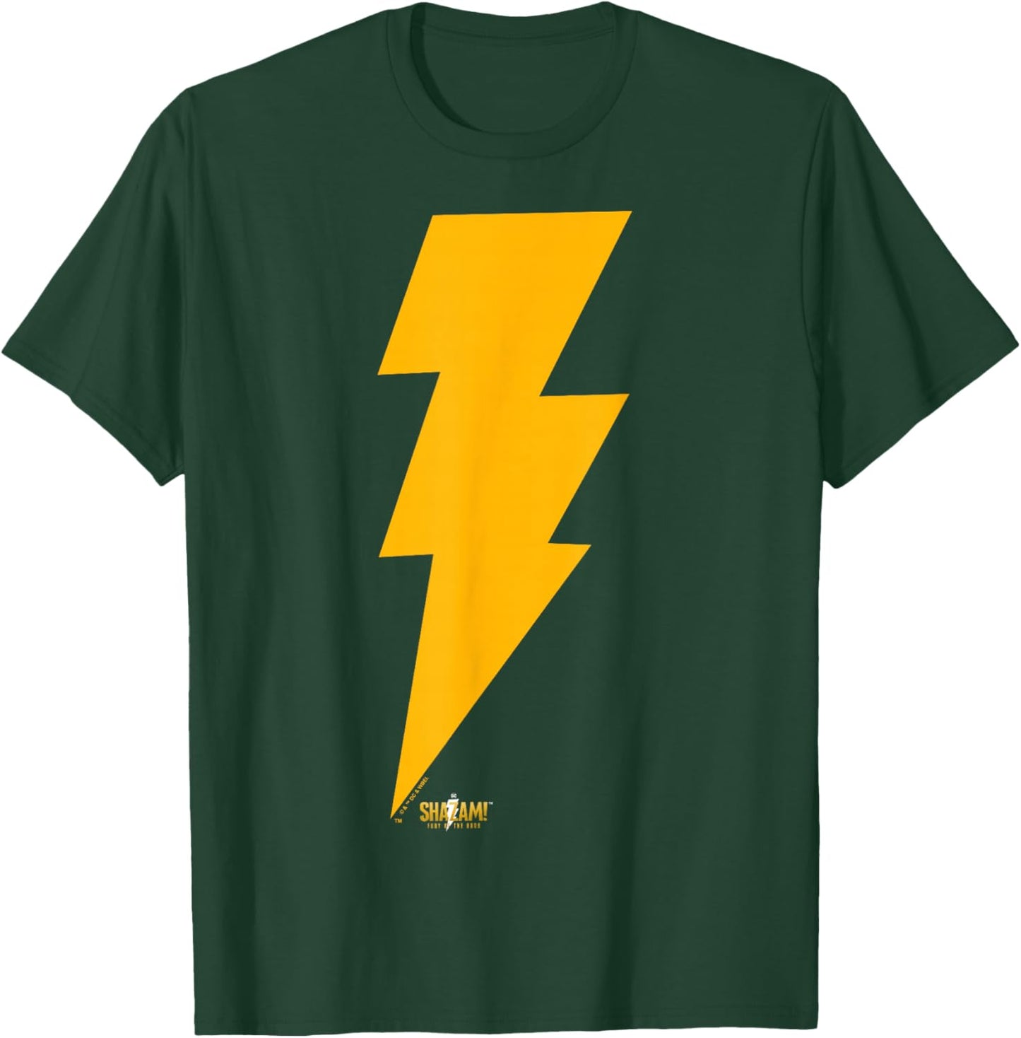Shazam! Fury of the Gods Halloween Lightning Bolt Epic Logo T-Shirt - T-Shirt | Forest
