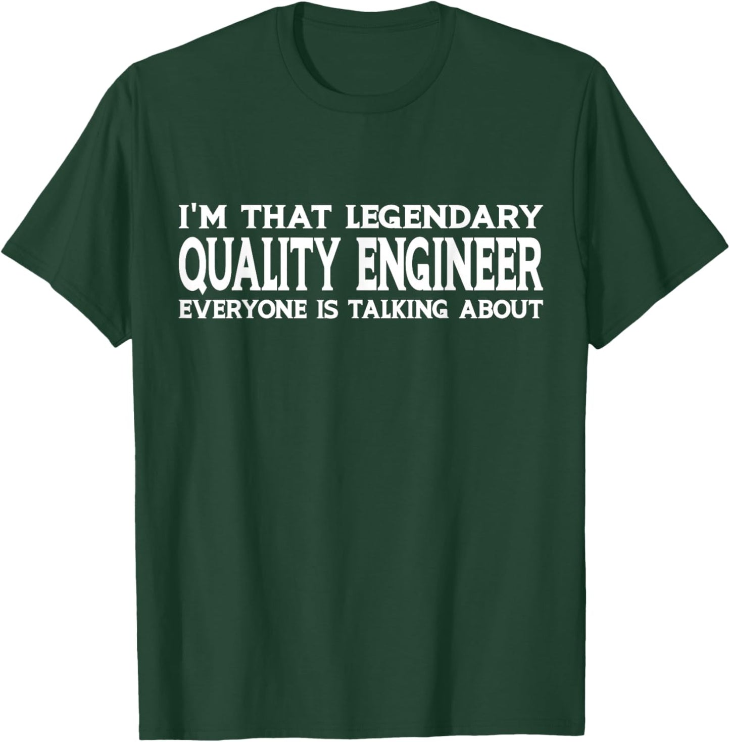 Quality Engineer Job Title Employee Funny Quality Engineer T-Shirt - T-Shirt | Forest