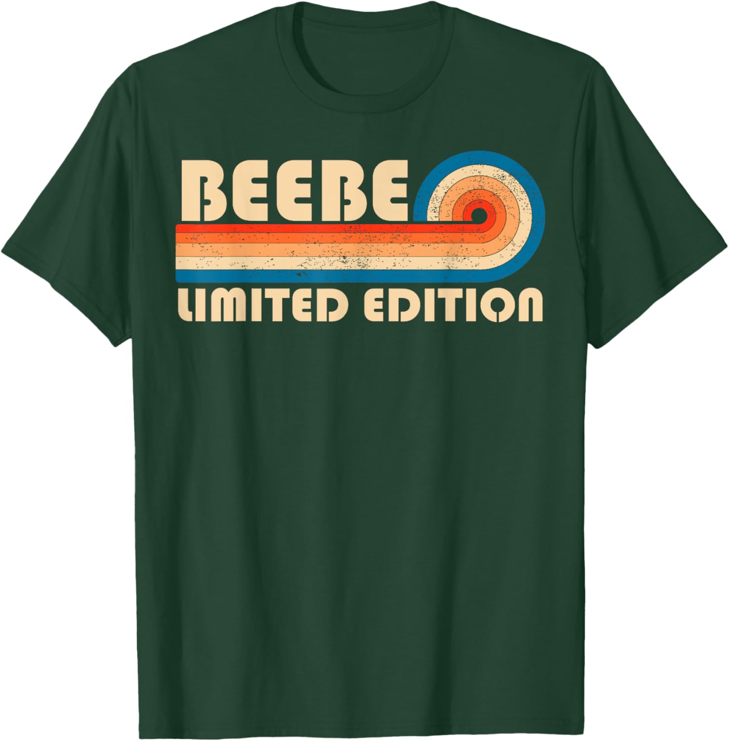 BEEBE Surname Retro Vintage 80s 90s Birthday Reunion T-Shirt - T-Shirt | Forest