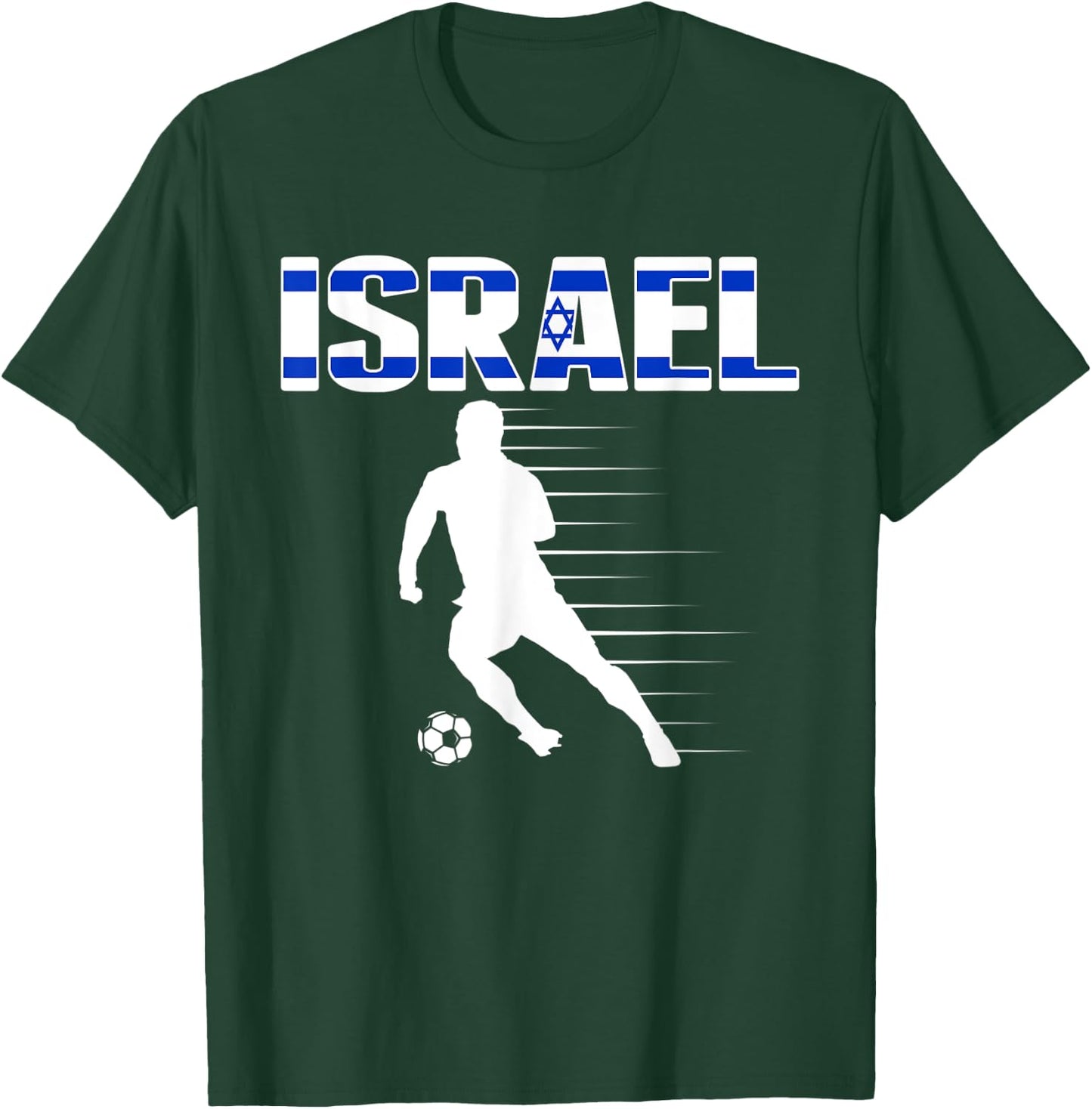 Israel Soccer Lovers Jersey - Support Israeli Football Team T-Shirt - T-Shirt | Forest