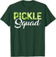Funny Pickle Cucumber Vegan Squad Green Grocer Green Farm T-Shirt - T-Shirt | Forest
