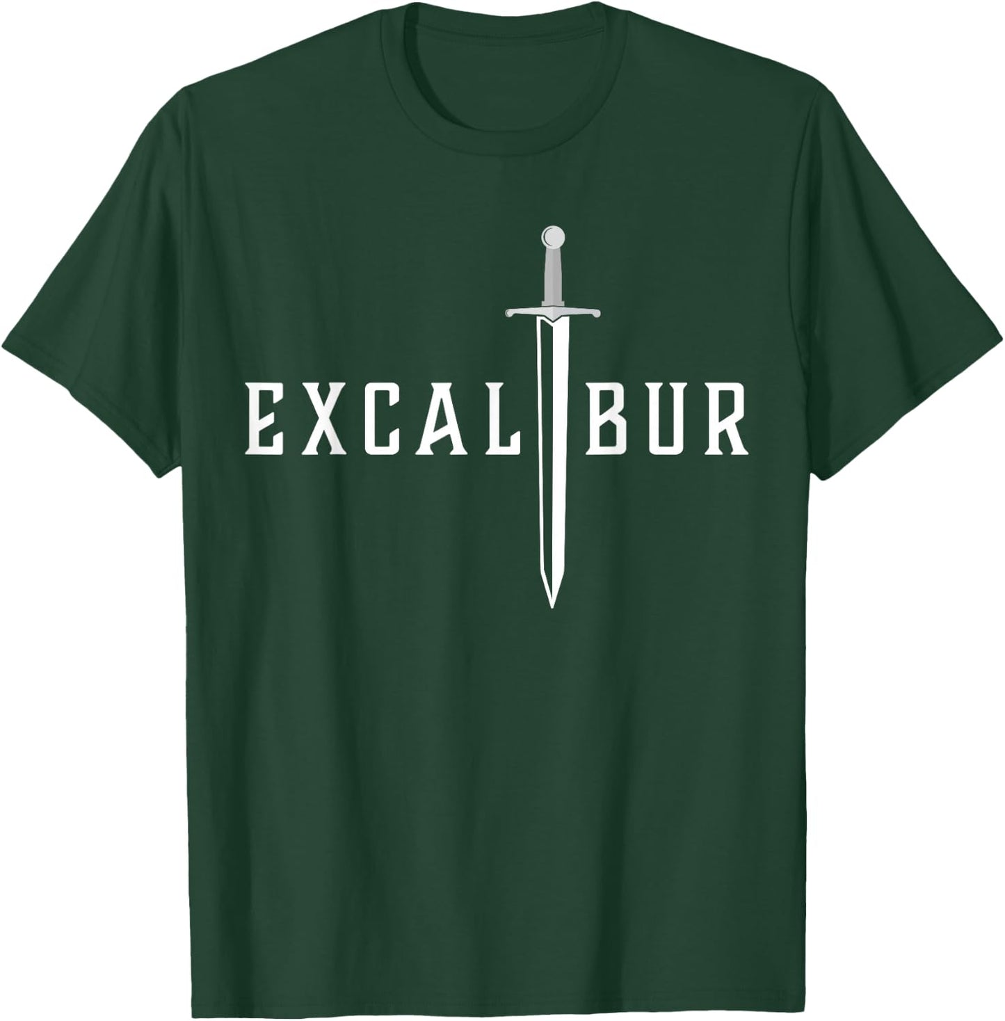 Excalibur The Legendary Sword in the Stone of King Arthur T-Shirt - T-Shirt | Forest