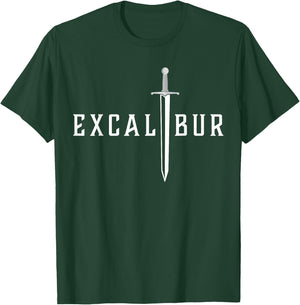 Excalibur The Legendary Sword in the Stone of King Arthur T-Shirt - T-Shirt | Forest
