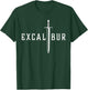 Excalibur The Legendary Sword in the Stone of King Arthur T-Shirt - T-Shirt | Forest